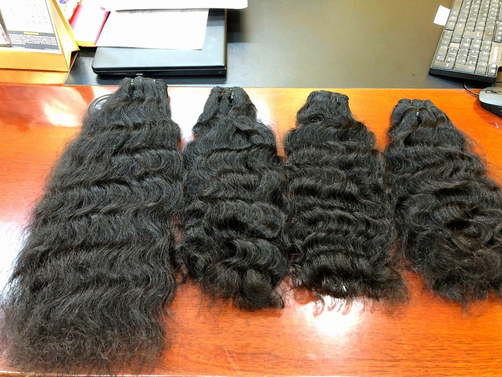 RAW NATURAL DEEP WAVE HUMAN HAIR IN FACTORY PRICE