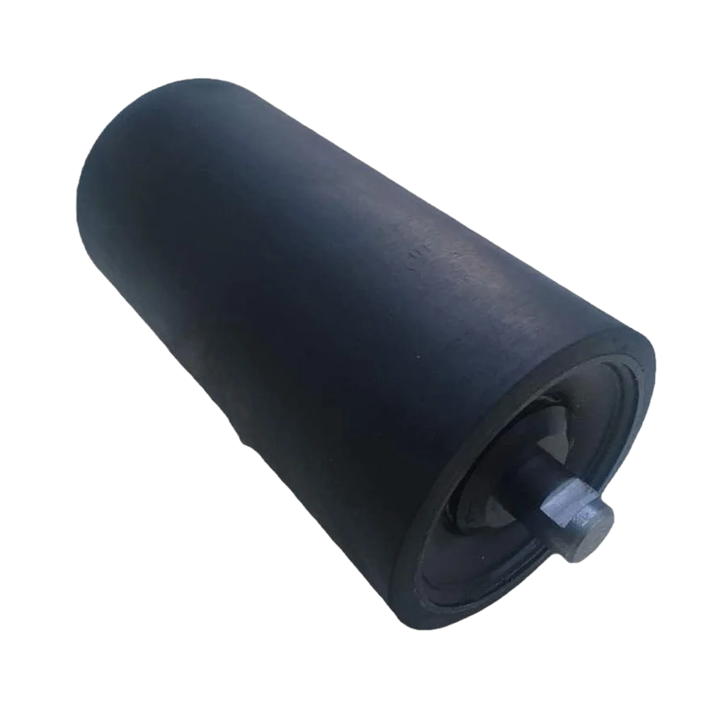 Rubber Roller Conveyor - Color: Black