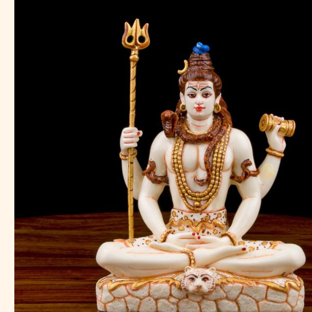 Marble Shiv Tandav Statue