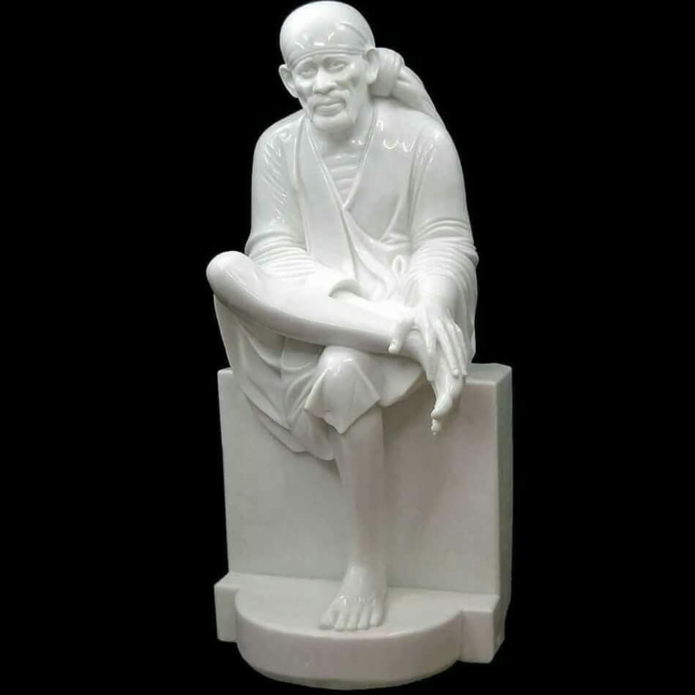 Marble Sai Baba Idol