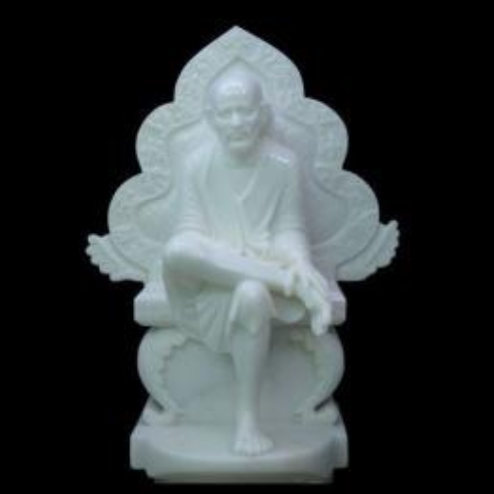 Marble Sai Baba Idol