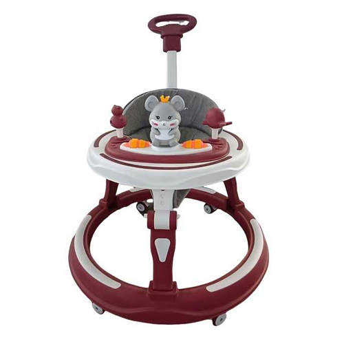 Foldable Baby Walker with 360 Universal Wheels