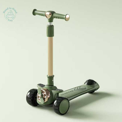 Three-in-One Scooter for Riding Sliding