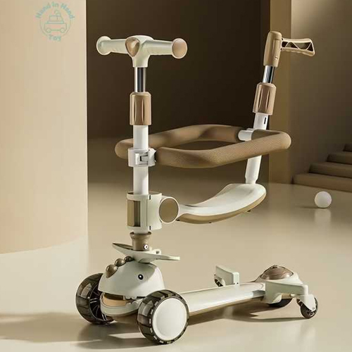 Baby's Three-in-One Rollover-Proof Scooter