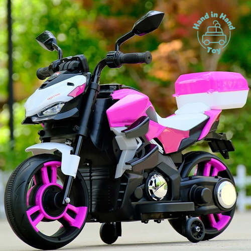 Stylish Unisex 4-Wheel Battery Operated Motorbike