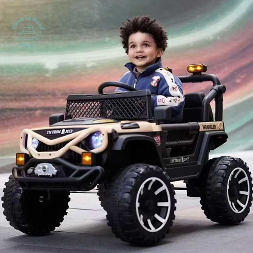 Oversized Electric Ride-On Car Toy for Kids
