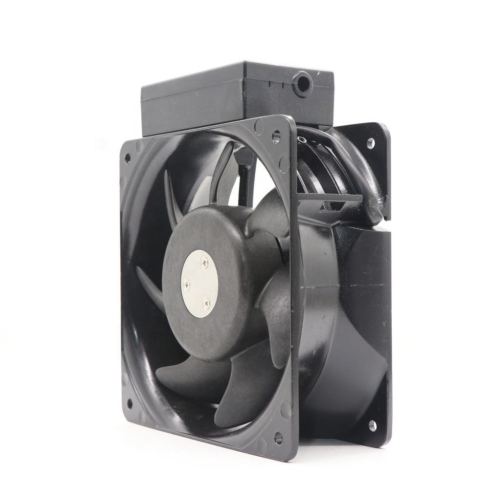 Fulltech Uf-16fc23bthd 16062 16cm 160x160x62mm 46w/41w 230v Ac 50/60hz 265cfm 2850rpm Ball Bearing Inverter Axial Cooling Fan - Color: Black