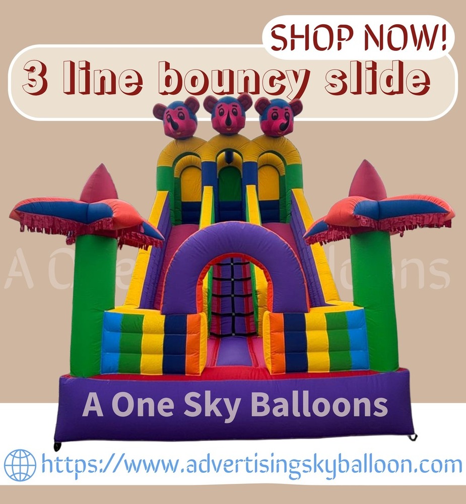 3 Line Bouncy Slide