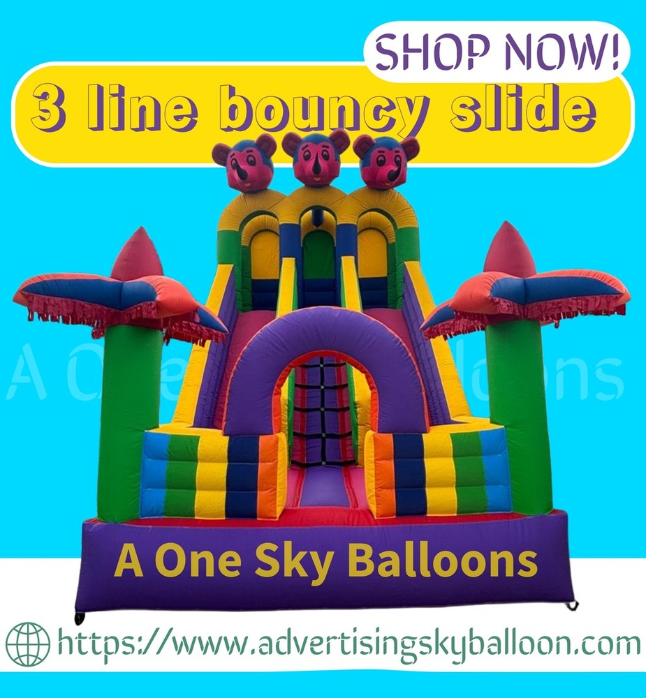 3 Line Bouncy Slide