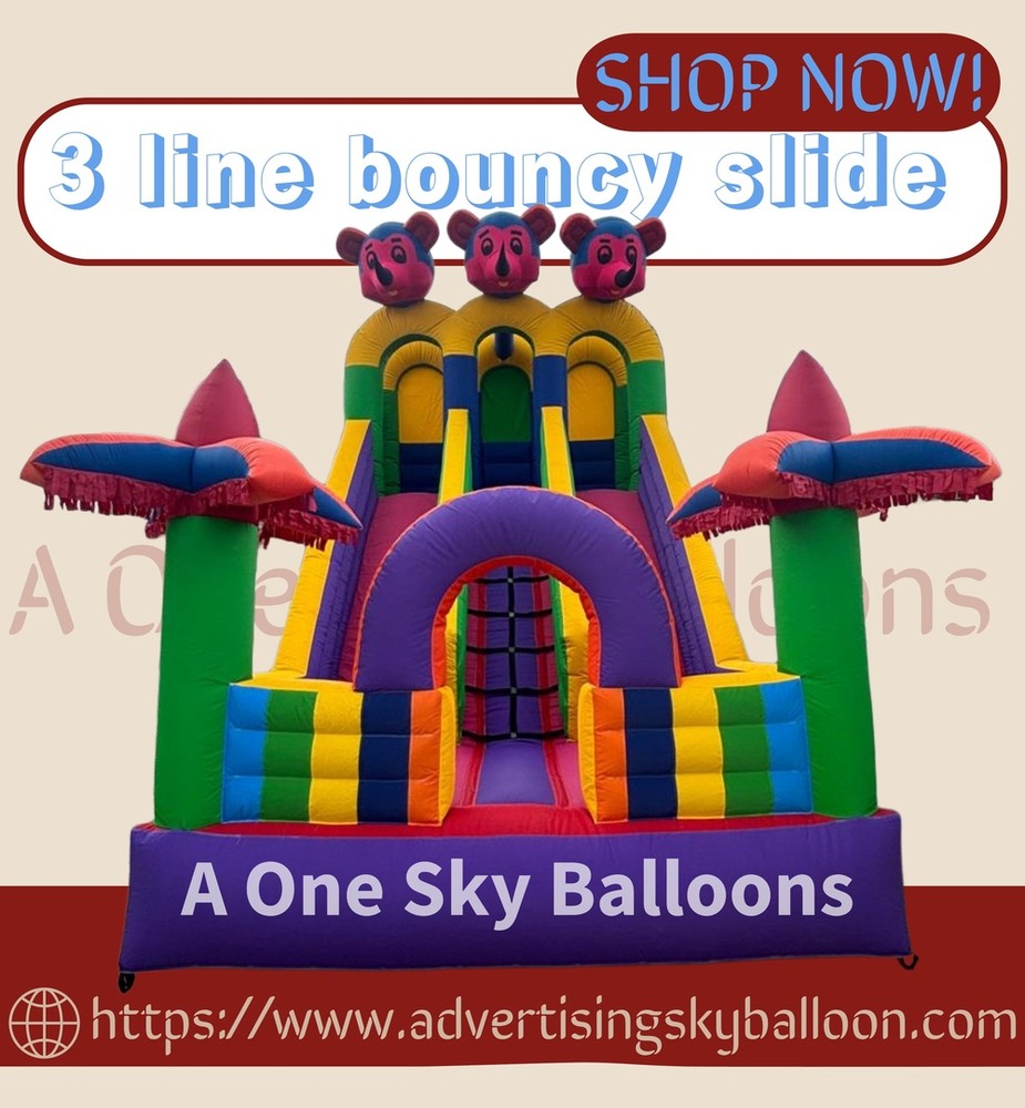 3 Line Bouncy Slide