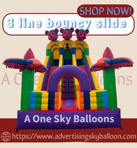 3 Line Bouncy Slide