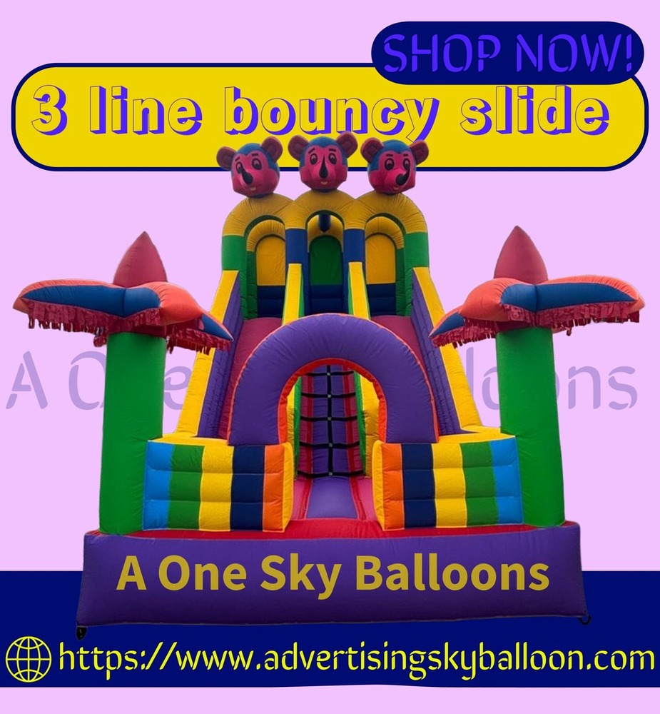 3 Line Bouncy Slide