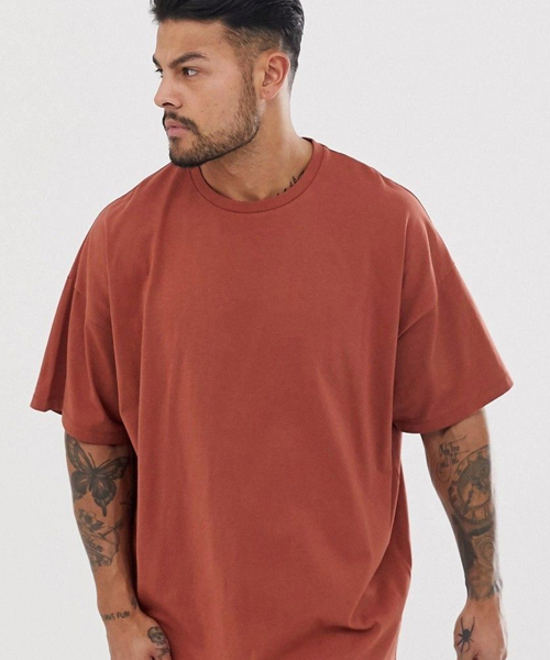 Oversized T-Shirt - Color: Red