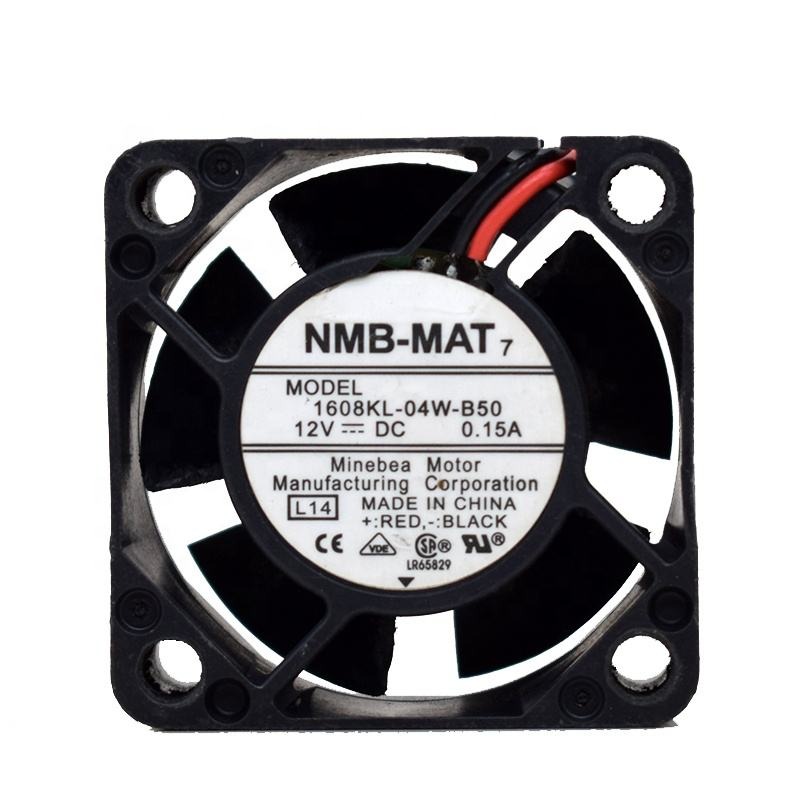 NMB 1608KL-04W-B50 12V DC 0.15A 4cm 40X40X20mm 4020 9.5CFM 8500RPM Ball Bearing Inverter Micro Axial Cooling Fan