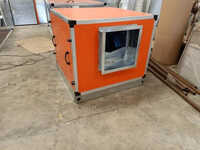 Cabinet Type Inline Fans - Blade Material: Gi/ms