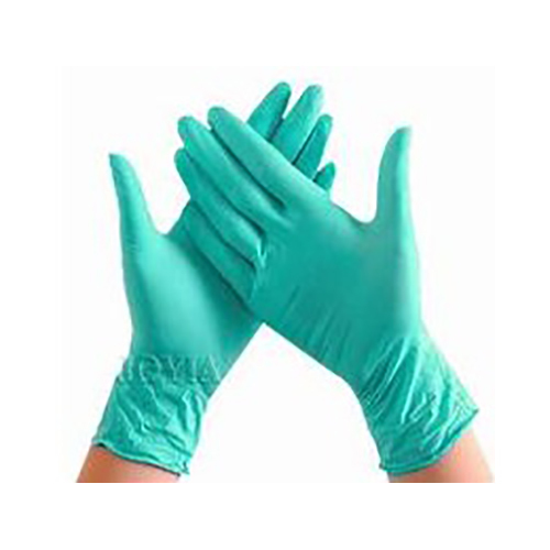 Green Nitrile Examination Gloves