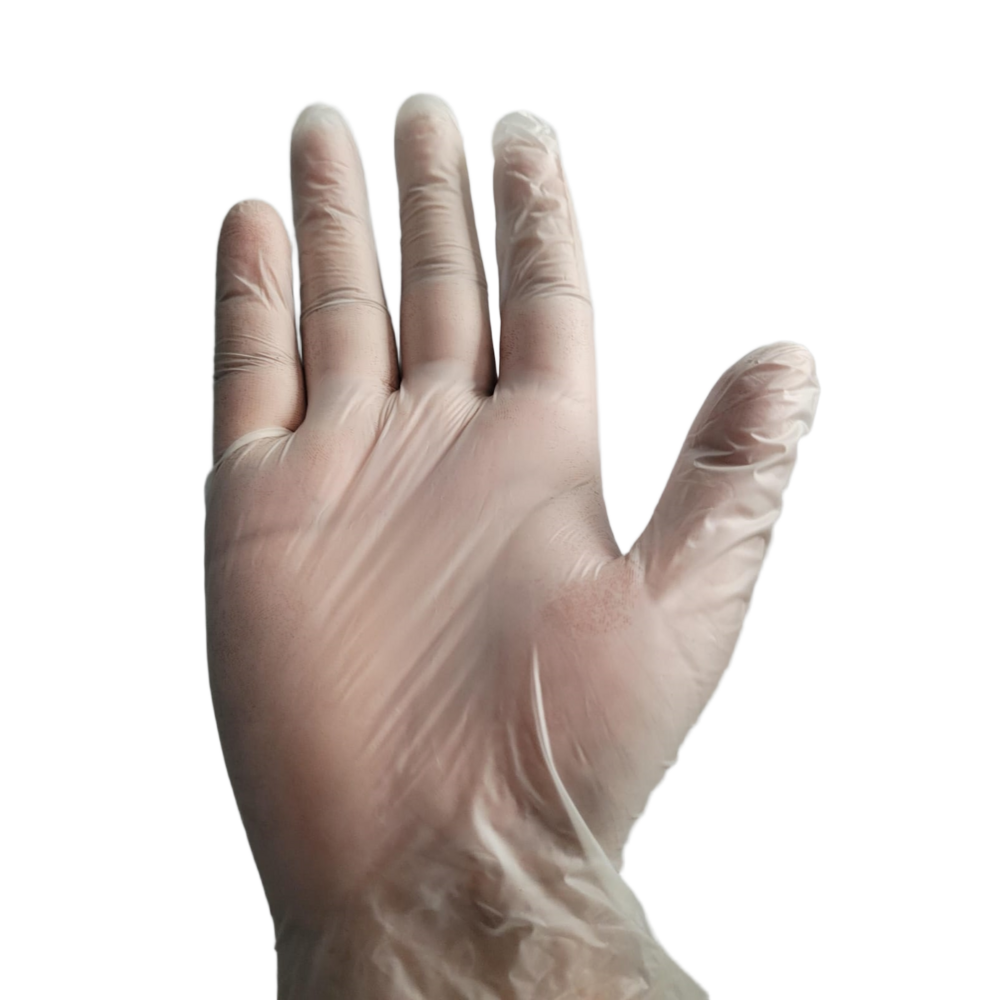 Transparent Nitrile Examination Gloves - Color: Different Available