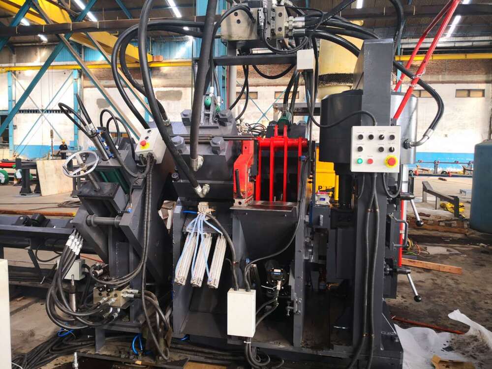 Metal CNC Angle Hydraulic Shearing Marking Punching Product Machine Line for Steel Tower