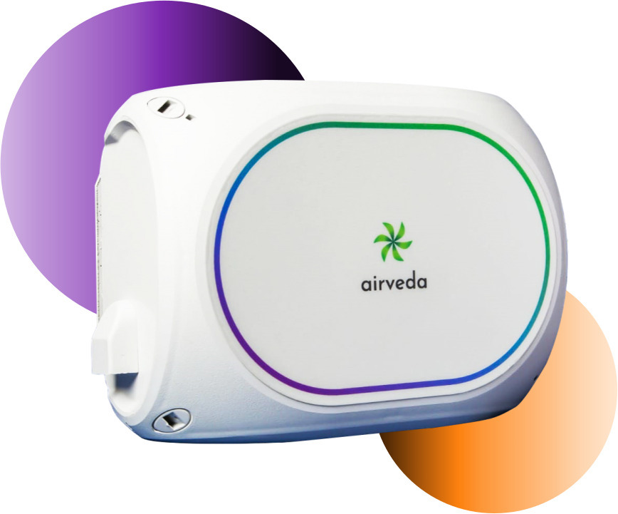 Bmc Compliant Airveda Air Quality Monitoring Solution For Construction Sites. - Color: White