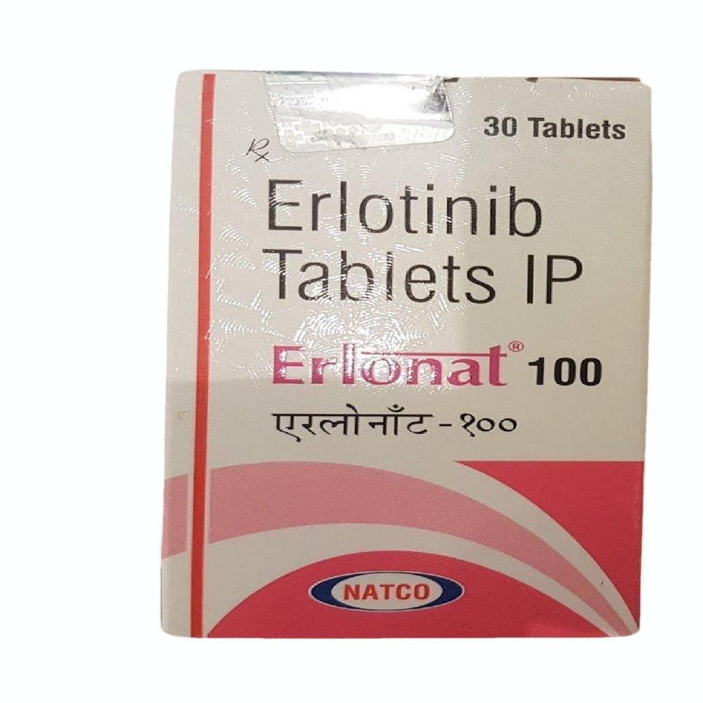 Erlonat Erlotinib 100 Mg Tablets - Origin: India