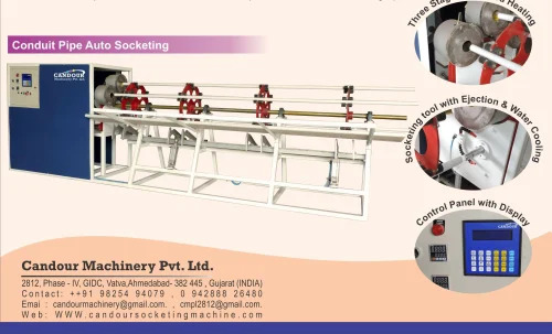 Pvc Conduit Pipe Socketing Machine - Automatic Grade: Automatic