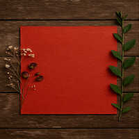 Red Greeting Card