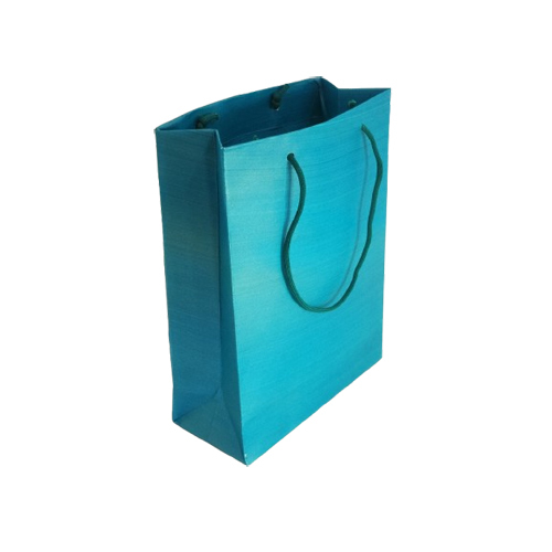 handmade Blue Paper Bags