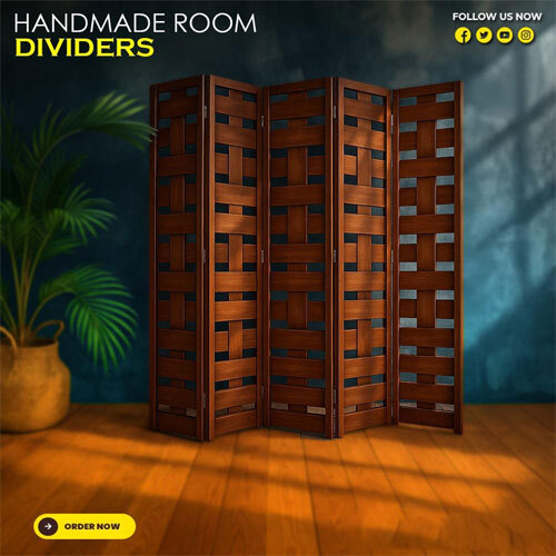 Handmade Room Dividers - Color: Brown