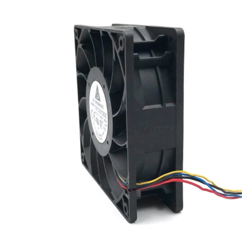 Delta TFC1212DE 12038 120X120X38mm 12V DC 3.90A 46.8W 190CFM 6800RPM PWM Speed Sensor Inverter Case Industrial Cooling Fan