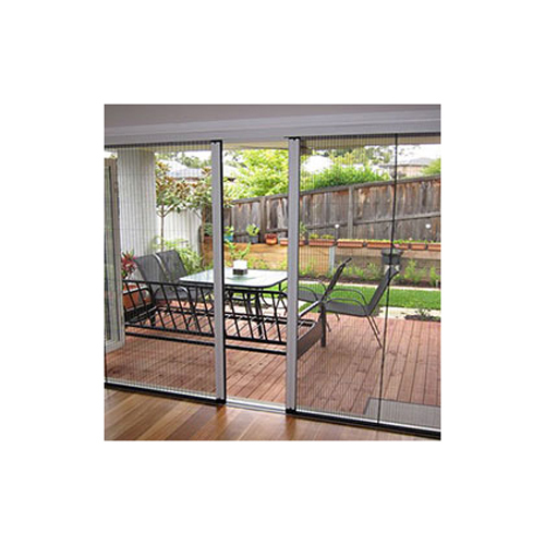 Pleated Net Screen Door