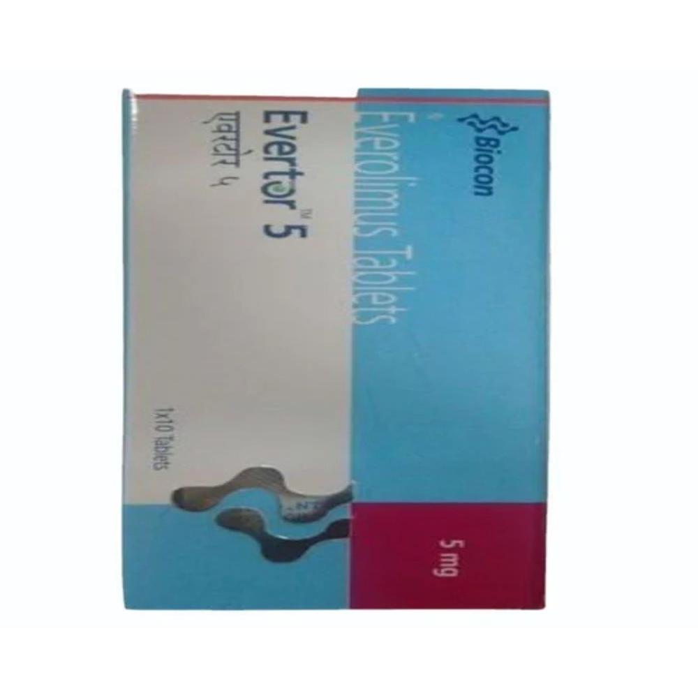 Evertor Everolimus 5mg Tablets - Origin: India