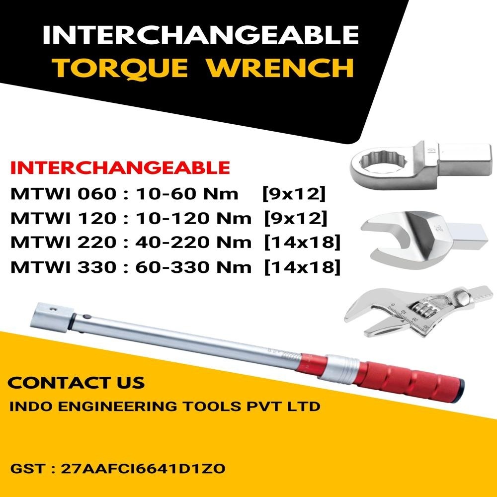 Interchangeable Torque Wrench - Color: Sliver