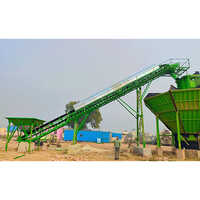 Aggregate Feeding Belt Conveyor System