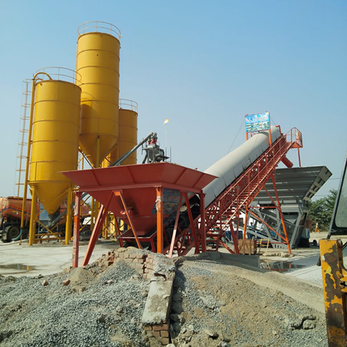 Aggregate Feeding Belt Conveyor System - Material: Mild Steel