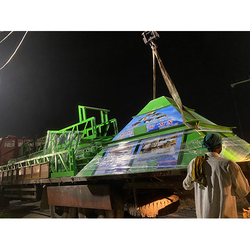 Aggregate Feeding Belt Conveyor System - Material: Mild Steel