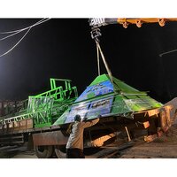Aggregate Feeding Belt Conveyor System