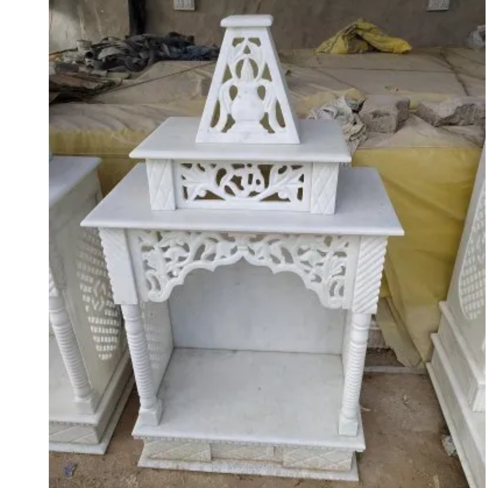 Home Pooja Marble Temple