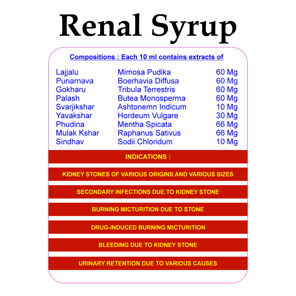 200 ml Ayurvedic Kidney & Urinary Tonic, Third Party & Private Label Manufacturing