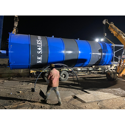 Cement Storage Silo Tank Or Fly Ash Silo Storage Tank - Finish: Galvanized
