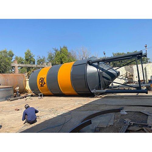 Cement Storage Silo Tank Or Fly Ash Silo Storage Tank - Finish: Galvanized