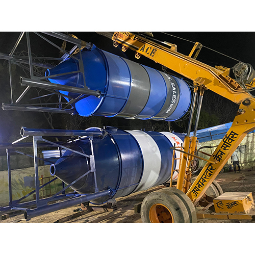 Cement Storage Silo Tank Or Fly Ash Silo Storage Tank - Finish: Galvanized