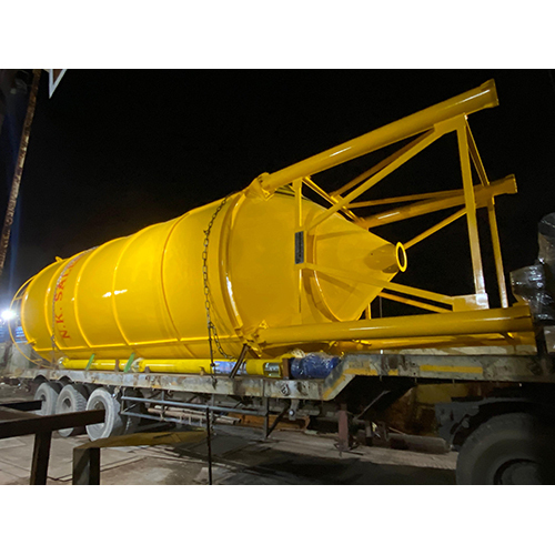 Cement Storage Silo Tank Or Fly Ash Silo Storage Tank - Finish: Galvanized