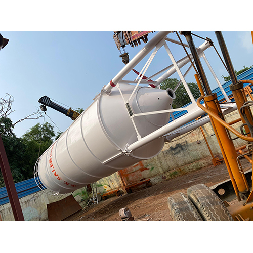 Used Fly Ash Silo - Finish: Galvanized