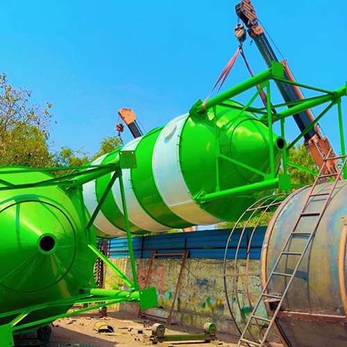 Used Fly Ash Silo - Finish: Galvanized