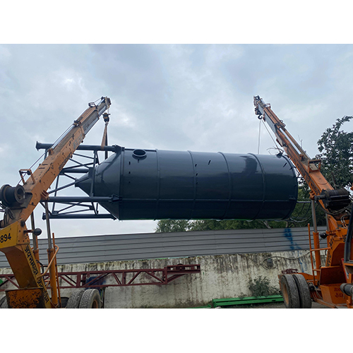 Used Fly Ash Silo - Finish: Galvanized