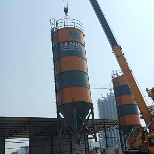Used Fly Ash Silo - Finish: Galvanized