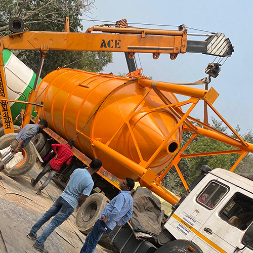 Used Fly Ash Silo - Finish: Galvanized