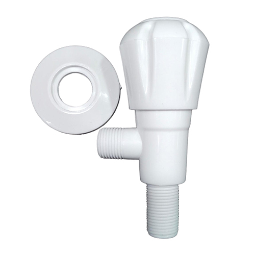 Pvc Angular Cock - Color: White