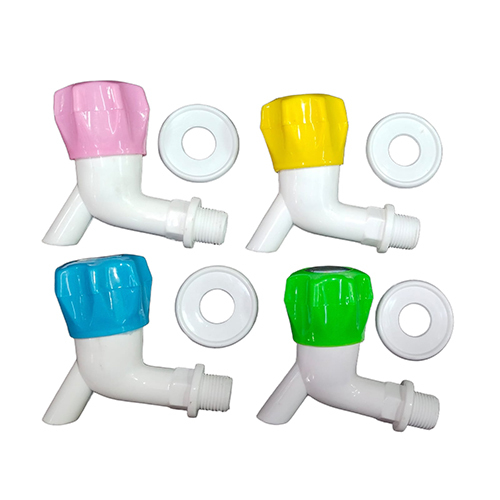 Colour Head PVC Bib Cock