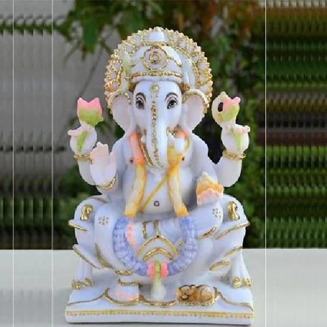 Marble Lord Ganesh Statue